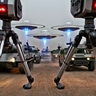 adolf_hitler ai_but_not_completely_ai_doe ai_voice army assault_rifle brown_skin character:hunky grok gun humvee laughing meta:ai_generated military military_uniform nazi_arm_band nazi_flag nazi_germany nazi_swastika subvariant:hunky_twink_sex_machine tank tripod ufo united_nations variant:alicia yellow_hair // 560x560, 6s // 2.7MB