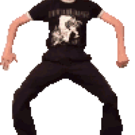 animated dance glasses goopie goopiedance smile smug soyjak tiktok variant:soyak // 400x640 // 2.6MB