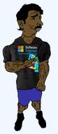 buff ceo closed_mouth dark_skin india indian microsoft muscles subvariant:chudjak_front subvariant:unbotheredchud variant:chudjak // 549x1268 // 221.0KB
