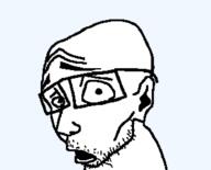 bald concerned ear glasses raised_eyebrow stubble surprised variant:worrjak white_skin worried // 634x511 // 3.5KB