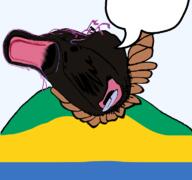 ack brown_skin brown_troonjak flag:gabon nigger series:coonfags speech_bubble_empty suicide tongue tranny trend:slopjak variant:bernd // 768x719 // 33.9KB