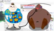 Astrofene_(namefag) Warrior-Z(user) artist:Slvt4BIBISI award brap brown_skin extremely_obese fart fat femboy foot_fetish full_body hose hose_inflation inflation_fetish meta:pornographic_content meta:tagme obese soybooru_shitflinging_war variant:meximutt white_skin // 1892x1075 // 1.2MB