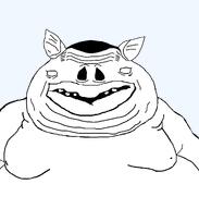 amerimutt angry bat chin fat hair horror lets_go_brandon monster nose obese pig scary smile smilling subvariant:bramonster subvariant:branigger template ugly variant:brandon // 1220x1280 // 115.1KB