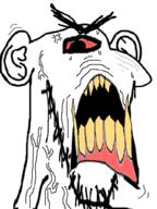 angry bloodshot_eyes ear open_mouth soyjak stubble subvariant:splicejak variant:impish_soyak_ears // 768x1024 // 258.0KB