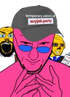 ban doll_(user) glasses janny meta:tagme open_mouth soyjak soyjak_blog stubble subvariant:science_lover variant:eviljak variant:markiplier_soyjak variant:soyak // 700x967 // 271.3KB