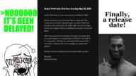 2026 antenna arm bloodshot_eyes brown_eyes cigarette crying gigachad glasses grand_theft_auto grand_theft_auto_vi greentext hand hands_up impact_font may may_26 open_mouth red_eyes reddit rockstar_games soyjak stubble text variant:cryboy_soyjak // 1600x900 // 407.9KB