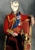 blue_eyes charles_iii ear england grey_hair hair king king_charles most_noble_order_of_the_garter smile soyjak stubble united_kingdom variant:impish_soyak_ears white_skin // 700x992 // 1.1MB