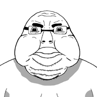 chins fat glasses gynaecomastia olgol_(user) series:muttvariants_from_meximutt stubble subvariant:disgusting_olgolcreature subvariant:olgolstein sweating sweaty template transparent_background variant:cobson variant:disgusting_olgolcreature // 1463x1463 // 65.7KB