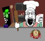 chef cia_nigger clothes drawfag drawing glasses hat open_mouth pizza stubble variant:markiplier_soyjak variant:ppp variant:tony_soprano_soyjak // 1463x1353 // 663.0KB