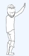 ass bob_hickman clothes full_body glasses hand hands_up pants_down smile stubble subvariant:wholesome_soyjak variant:gapejak // 722x1360 // 52.9KB
