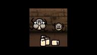 closed_mouth glasses monster open_mouth pixel_art soy soyjak stubble the_binding_of_isaac variant:markiplier_soyjak video_game // 637x358 // 11.3KB