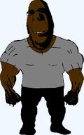 black_skin blood colorme dark full_body muscles nigger ominous rape shadow sketch soyjak subvariant:hornyson t-shirt template transparent_background variant:cobson // 660x1053 // 25.6KB