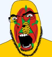 angry british flag flag:lancashire flower glasses hair lancashire lancaster_rose looking_to_the_left open_mouth plant rose soyjak stubble teeth thick_eyebrows united_kingdom variant:cobson // 721x789 // 141.1KB