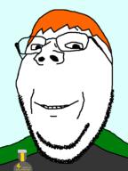 beard glasses sean shemmy smile subvariant:wholesome_soyjak variant:gapejak wholesome // 600x800 // 30.2KB
