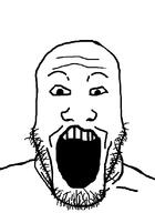 open_mouth soyjak stubble template variant:markiplier_soyjak // 600x825 // 26.4KB