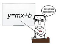 angry arm bowtie closed_mouth ear glasses hair hand holding_object math professor_oak school soyjak speech_bubble subvariant:chudjak_front text variant:chudjak // 1170x877 // 55.5KB