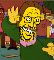 biting_lip glasses gums holding_laughter listening ned_flanders soyjak stubble the_simpsons variant:headjak // 430x476 // 216.9KB