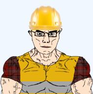 buff construction construction_worker glasses hard_hat subvariant:chudjak_front subvariant:muscular_chud variant:chudjak // 1059x1070 // 246.1KB