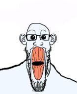 clothes ear flavorjak glasses hair hat lips oh_my_god_she_is_so_attractive soyjak stretched_mouth stubble subvariant:longplier template variant:markiplier_soyjak // 900x1100 // 23.2KB