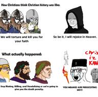 christianity crying pagan variant:soyak wojak // 1280x1261 // 143.7KB