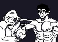 artist:termitesilva bald black_eye boxing muscular_male one_tooth punch ring shirtless variant:chudjak variant:vlodson vlodson_will_never_be_a_gem // 350x250 // 17.0KB