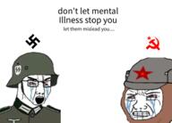 commie communism crying downs_syndrome nazism neonazi wojak // 946x681 // 284.8KB
