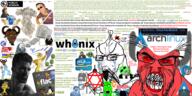 android angry arch_linux blobs bloodshot_eyes brainlet broken_teeth chromium crying gigachad gimp glasses gnu google gplv3 graphene_os hang intel malware parabola pixel_art proprietary qbittorrent richard_stallman schizo software soyjak stretched_mouth tails_(operating_system) teeth thinkpad variant:bernd variant:feraljak variant:soyak wordswordswords // 2000x1000 // 1.9MB