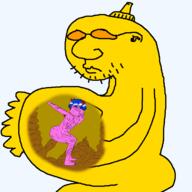 bury_pink_gril dab mist mustard mustard_(user) poop pooping pregnant subvariant:massjak variant:gapejak variant:unknown // 8000x8000 // 4.4MB