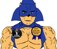 award brapestine_lost_geg fixed meta:not_a_duplicate mudslime palestine palestine_lost sega sonic sonic_(series) sonic_the_hedgehog subvariant:muscular_chud total_muslim_death total_palestinian_death variant:chudjak // 1059x929 // 94.6KB