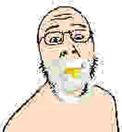 babyjak compressed glasses low_resolution pacifier raised_eyebrows stubble variant:tewi // 132x143 // 1.9KB