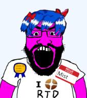 award blue_hair bury_pink_gril mist pink_skin rtd subvariant:science_lover team_fortress_2 variant:markiplier_soyjak // 800x899 // 258.6KB