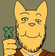 animal cat clover furry happy katia_managan necklace prequel smile variant:a24_slowburn_soyjak // 450x459 // 82.3KB