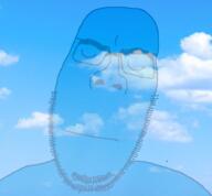blue_skin calm cloud glasses relaxing sky variant:poopniger // 927x860 // 428.9KB