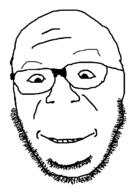 bald cobson_beard glasses james smile smirk variant:unknown // 514x744 // 38.2KB