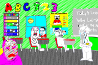 award baby classroom dithering ditherjak glasses monochrome school soyjak stubble teacher tranny trend:colorjak variant:bernd variant:chudjak variant:feraljak variant:gapejak variant:markiplier_soyjak variant:soyak // 1500x1000 // 612.9KB