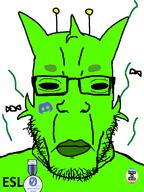 alien animal antenna badge bug button cat closed_mouth discord discord_logo_facial_mark esl facial_mark flag:map fly fnf_pedo furry glasses gnarpy green_skin lips map_(pedophile) no_pupils pedophile regretevator roblox smile stubble subvariant:chudplier variant:chudjak // 600x800 // 33.9KB