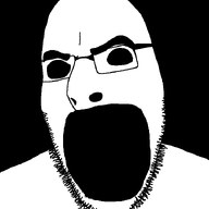 bald black_eyes creepy crying distorted glasses horror nose open_mouth scary soulless stubble tear tears_of_joy variant:cobson // 721x720 // 6.6KB