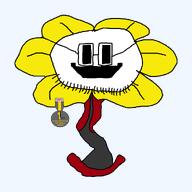 1_year_on_bald_men_with_glasses_website flower flowey nate nate_higgers natejak open_mouth petals plant stem stubble undertale variant:floweyjak white_skin yellow_petals // 1000x1000 // 37.2KB