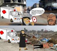 abu_deraa ambulance brown_skin clothes crying demonic_grin_wojak demonic_wojak glasses gun hat iraq islam kufi kufi_hat le_scary_face mahdi_army megaphone meta:tagme mudslime muslims pisslam psycho_wojak shia shitskin speech_bubble stubble subvariant:hornyson sunni text variant:cobson variant:gapejak variant:impish_soyak_ears wordswordswords // 2681x2400 // 6.3MB