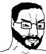 beard eyebrows eyes glasses hair lips nose variant:chudjak white_background white_skin // 645x770 // 15.3KB