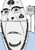 bbc biting_lip blacked closed_mouth clothes glasses hospital intravenous_drip nasal_cannula old slut_for_bbc spade spadeson stubble subvariant:hornyson variant:cobson wrinkles // 500x707 // 12.0KB