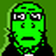 agent animated ext=gif facial_mark forehead_mark glasses glowing green_skin meta:emoticon subvariant:neutralplier sunglasses talking variant:markiplier_soyjak // 32x32 // 541