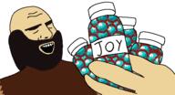 bottle brad_armstrong drugs joy lisa_(game) lisa_the_painful no_glasses pill pill_bottles variant:pillsjak // 581x314 // 88.4KB