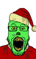 christmas grinch snow variant:markiplier_soyjak winter worm // 594x969 // 33.3KB