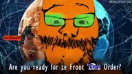 'cord 'ki ack ack! afterparty ai_but_not_completely_ai_doe bald beard discord discord_trannies discord_tranny froglaugh froot frootcord glasses hanging new_world_order niggerhell oc original_content pepe pepe_the_frog physics soyjak_wiki stubble subvariant:doctos subvariant:wholesome_soyjak tinted_glasses tranny trans transgender_flag troon variant:bernd variant:gapejak video // 1280x720, 17.1s // 9.4MB