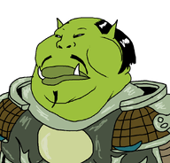 armor elf_ears fat fu_manchu_(mustache) green_skin orc orsimer series:the_elder_scrolls slant_eyes subvariant:chinkmutt the_elder_scrolls the_elder_scrolls_iii:_morrowind tusk variant:meximutt // 888x849 // 32.4KB