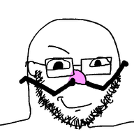 artist:ploot glasses smug stubble transparent_background variant:soyak waluigi white_skin // 600x600 // 24.1KB