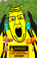 antenna bee bug glasses honey honey_bee variant:ppp warning warning_may_randomly_start_talking_about wing // 950x1474 // 1.3MB