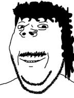 eye_bags friendly happy happy_guy moustache mullet nose_piercing nu-male piercing post_covid_soyboy soy_boy soyjak stubble variant:gapejak // 600x800 // 73.9KB