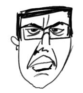 art closed_mouth drawing ear hair lips oekaki subvariant:chudjak_front variant:chudjak // 262x291 // 17.2KB